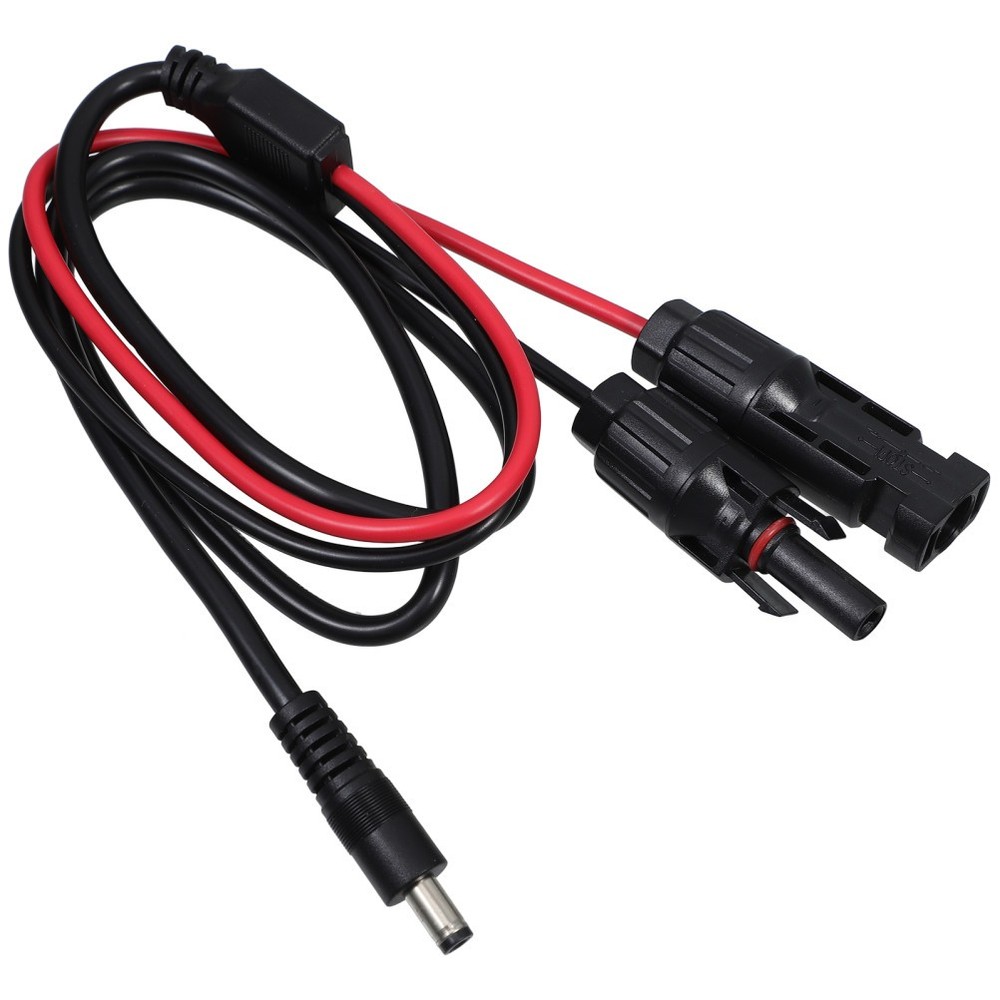 Solar Panel Plug to DC 5.5mm Adapter Cable Solar Panel Connector Solar Panel