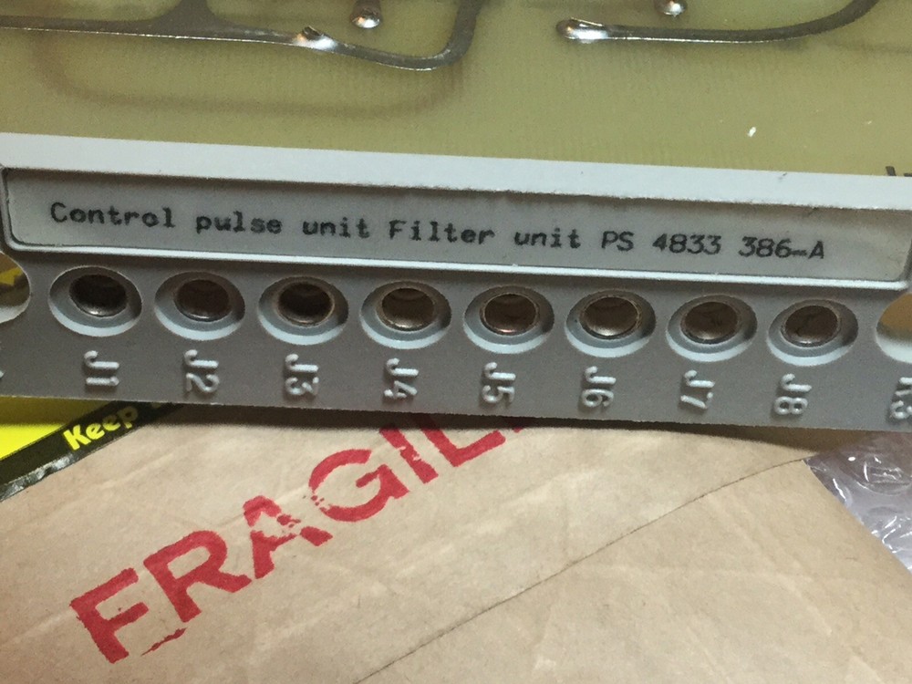 P & H Harnischfeger 80Z294D1 4833 386A Control Pulse Filter Unit