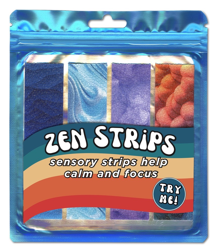 Zen Strips Sensory Strips 4/Pkg-Sand Gradient