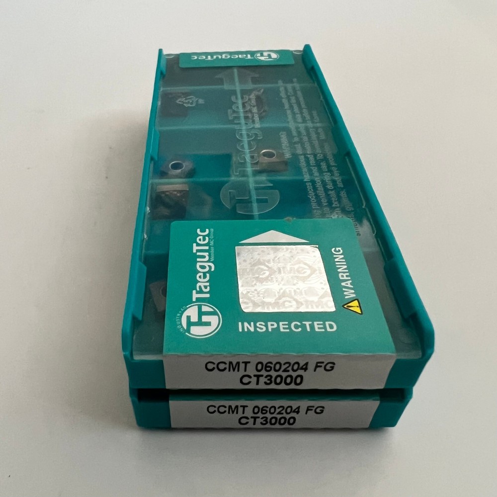 10Pcs/BOX Taegutec CCMT060204FG CT3000