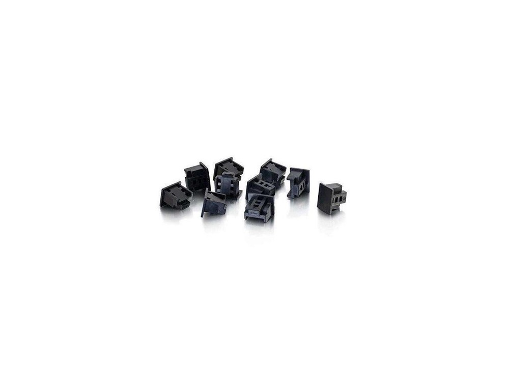 C2G 21999 Dust Cover - Black (Qty Per Pack: 10)