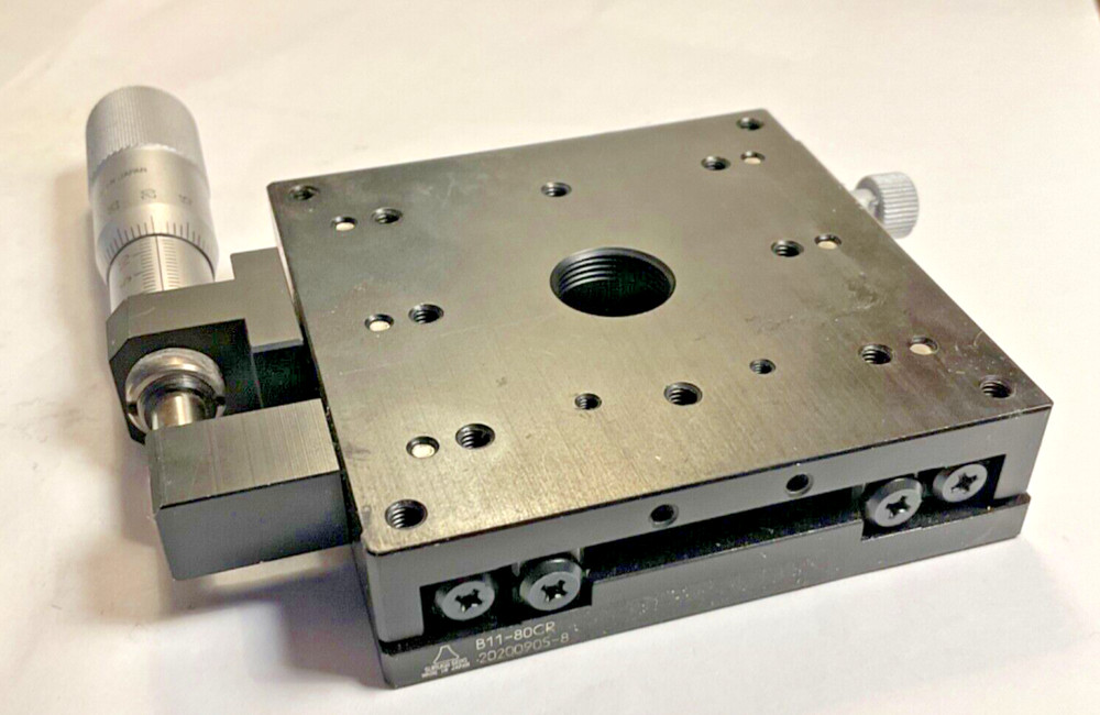 Suruga Seiki B11-80CR Cross Roller Precision Guide Stage 80mm