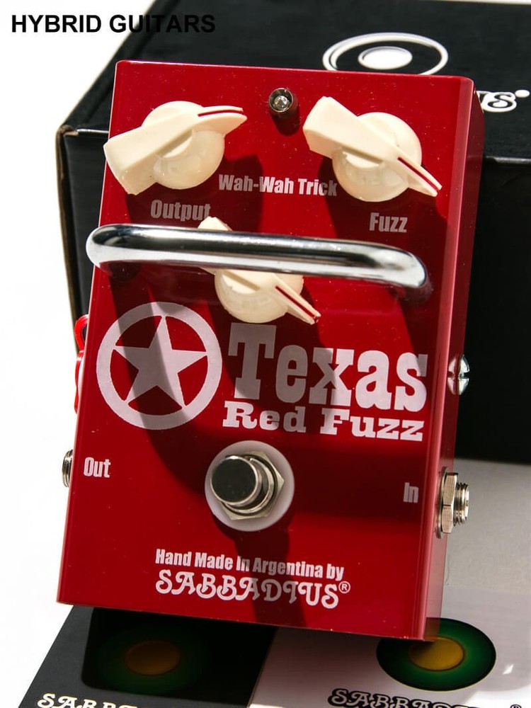Sabbadius Custom Pedal Effects Texas Red Fuzz