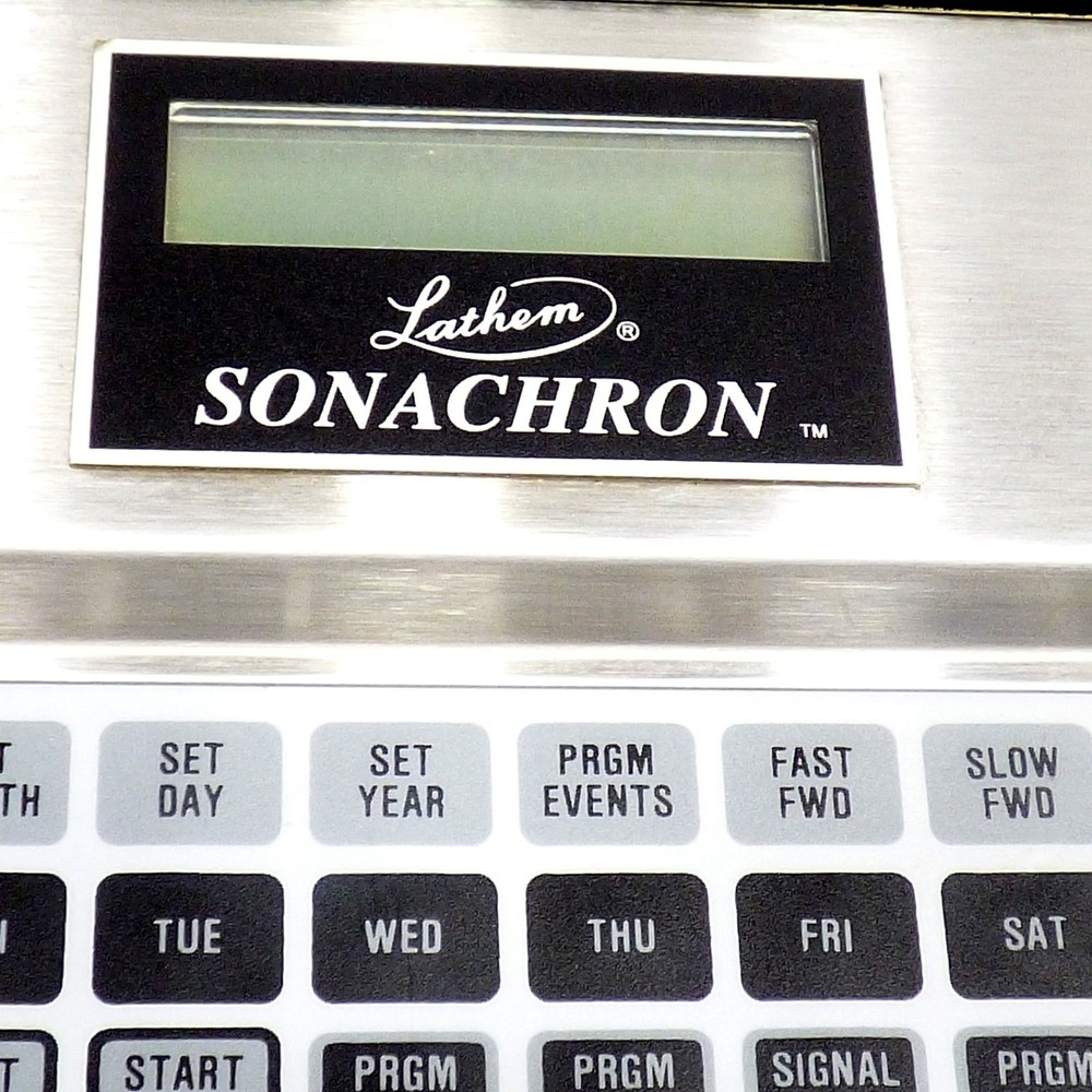 Lathem Sonachron powers on clean condition untested