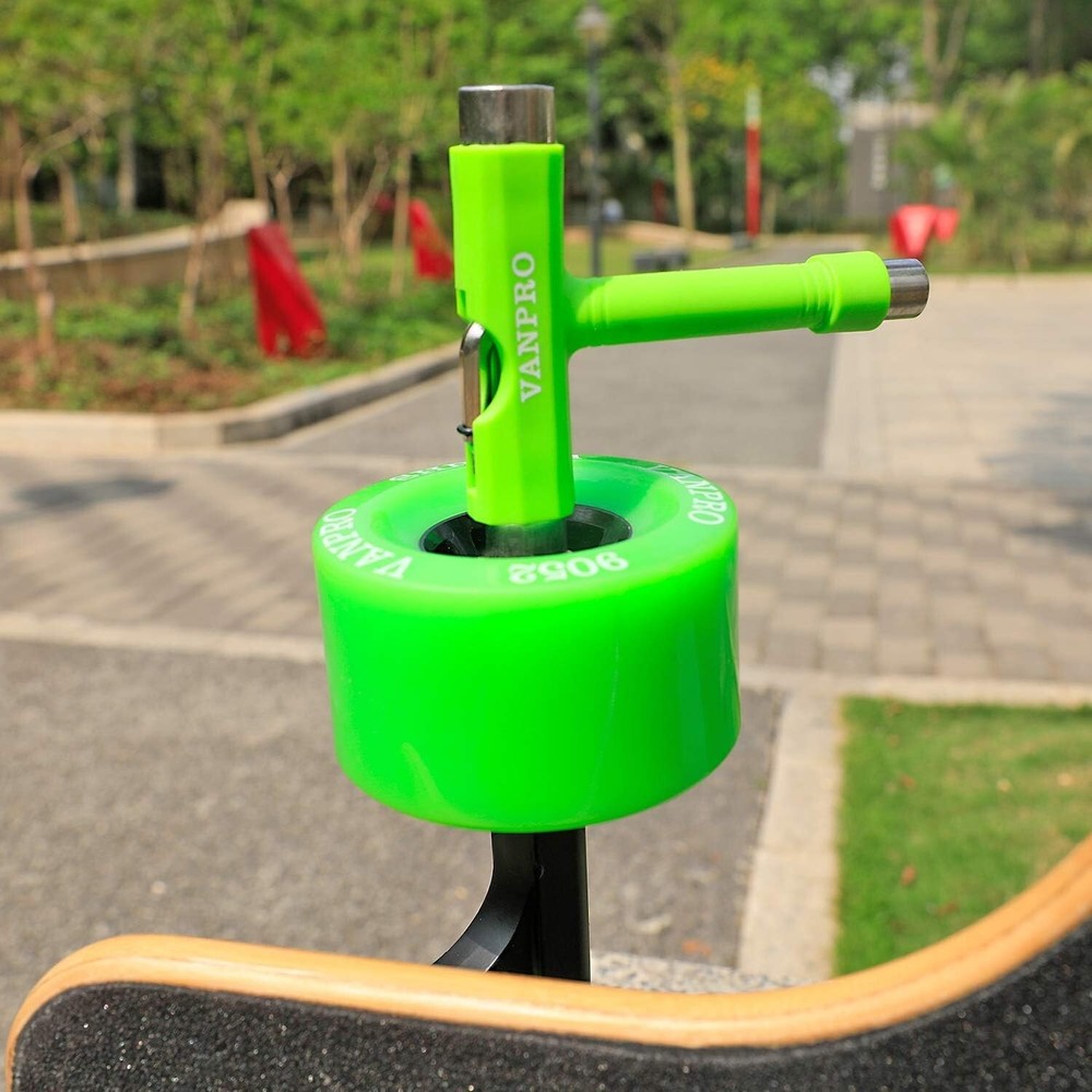 All-In-One Skate Tools Multi-Function Portable Skateboard T Tool Accessory with