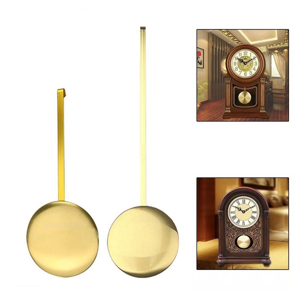 Customizable Gold Pendulum for Wall Clock with Dynamic Swinging Feature