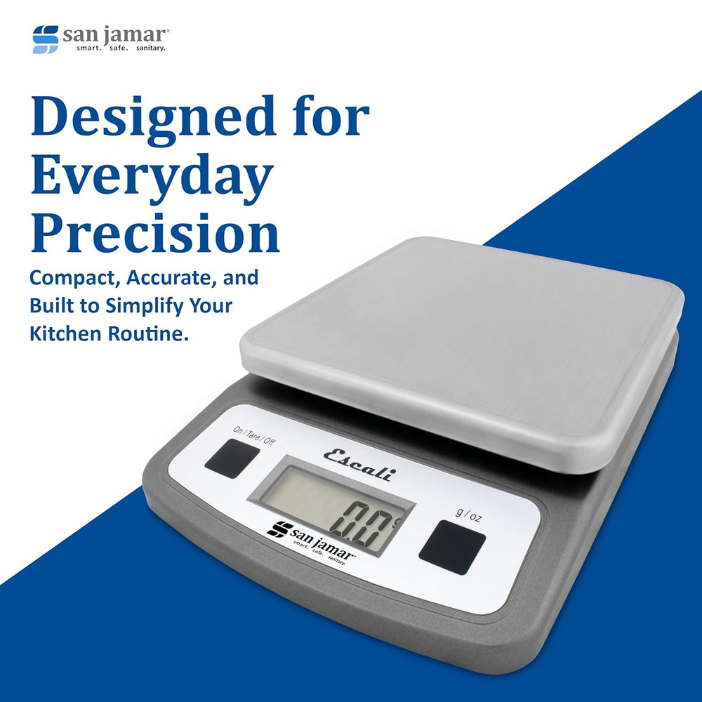SCDG2LP Low-Profile Digital Food/Kitchen Scale, 2Lb Capacity