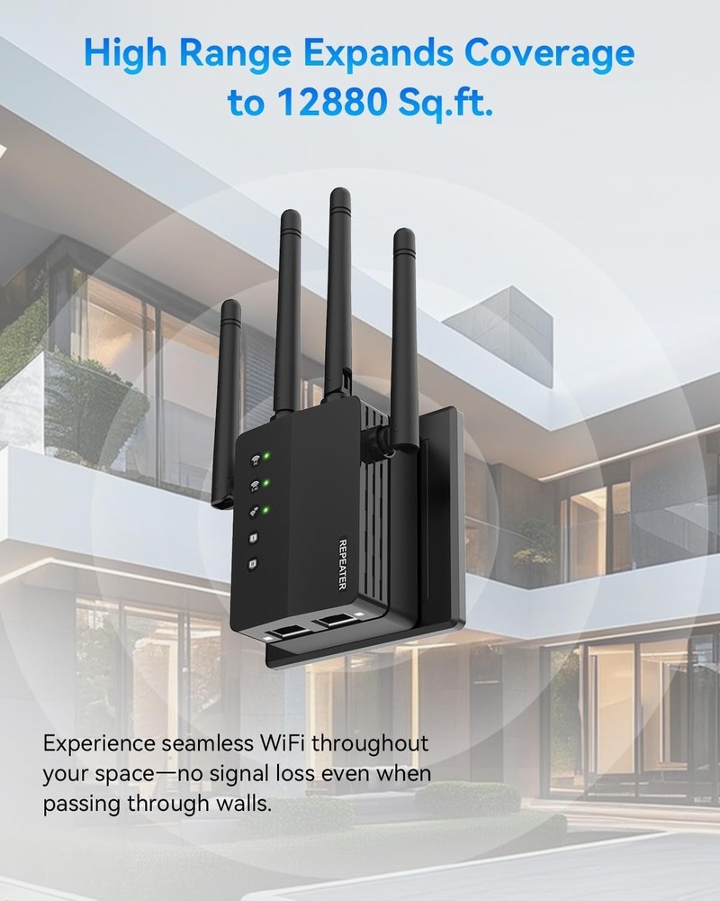 Multi-Device Support WiFi Range Extender