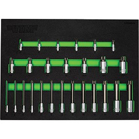 26 PC. MASTER XZN MASTER DRIVER SET - S2 STEEL VIM-XZNMS26