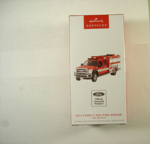 Hallmark 2011 Ford F 550 fire engine 2024 Fire Brigade