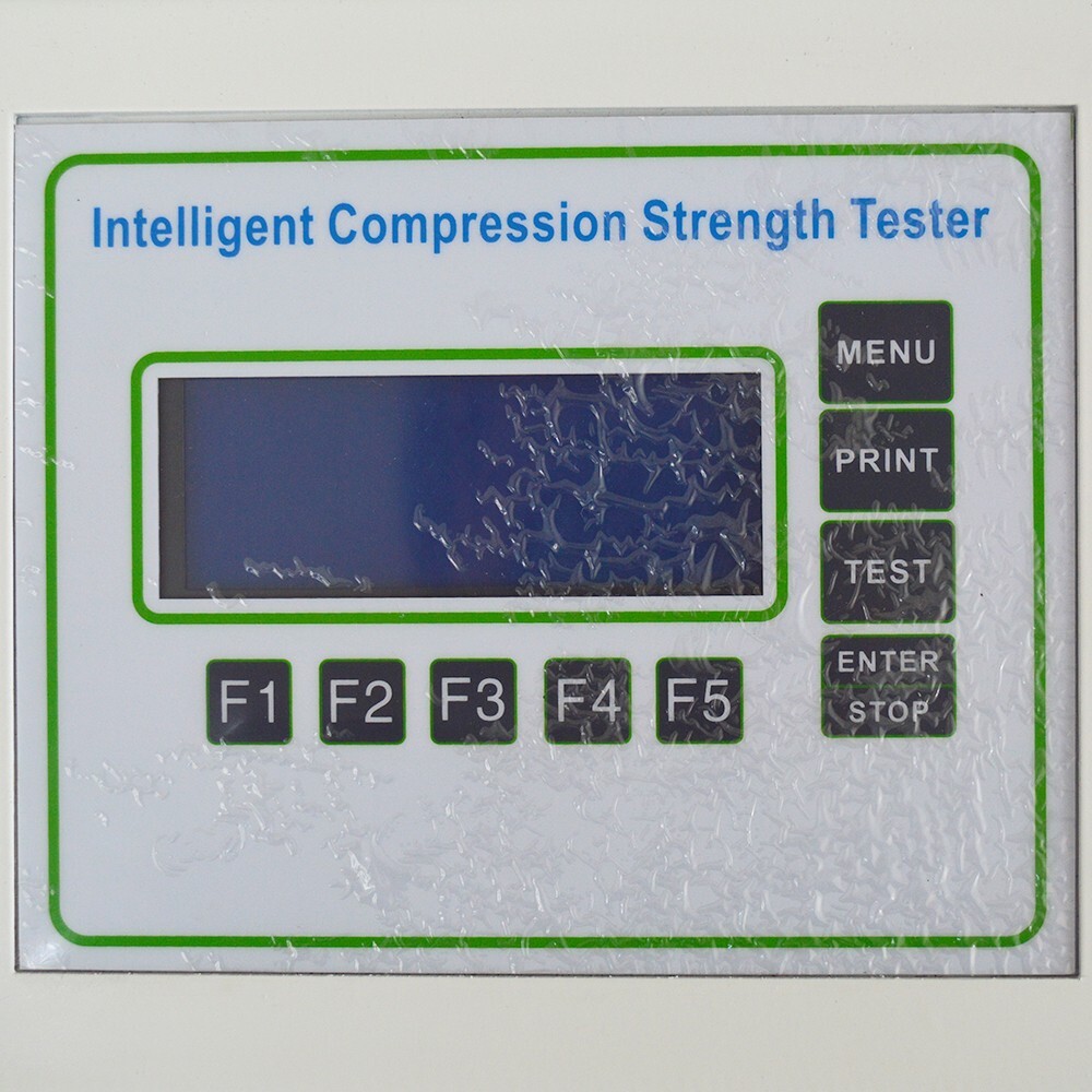 110V Paper Ring Crush Tester Compression Cardboard Compression Strength Tester