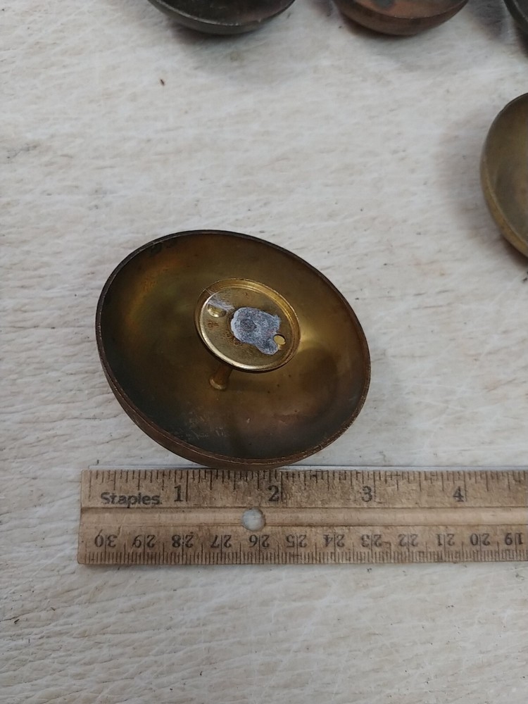 7 ASSORTED CLOCK STRIKE BELLS