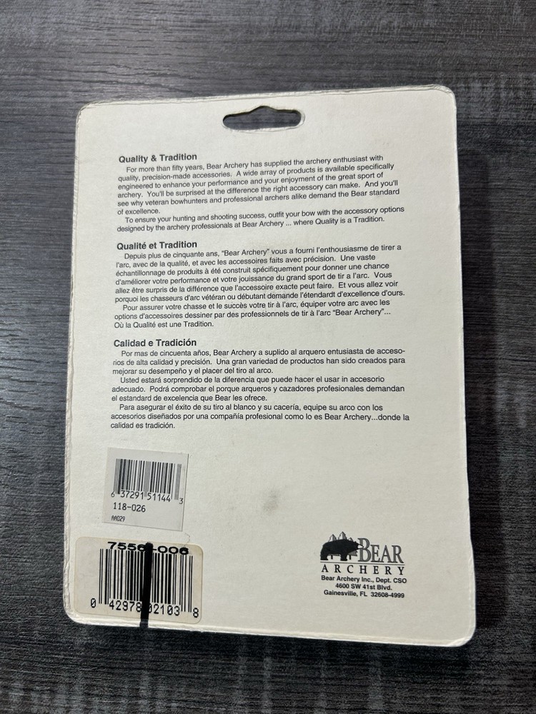 VINTAGE ORIGINAL BEAR DOVETAIL SIGHT