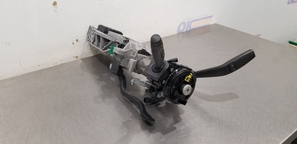 20 CHEVY SILVERADO 1500 LT STEERING COLUMN 5.3L KEYLESS IGNITION