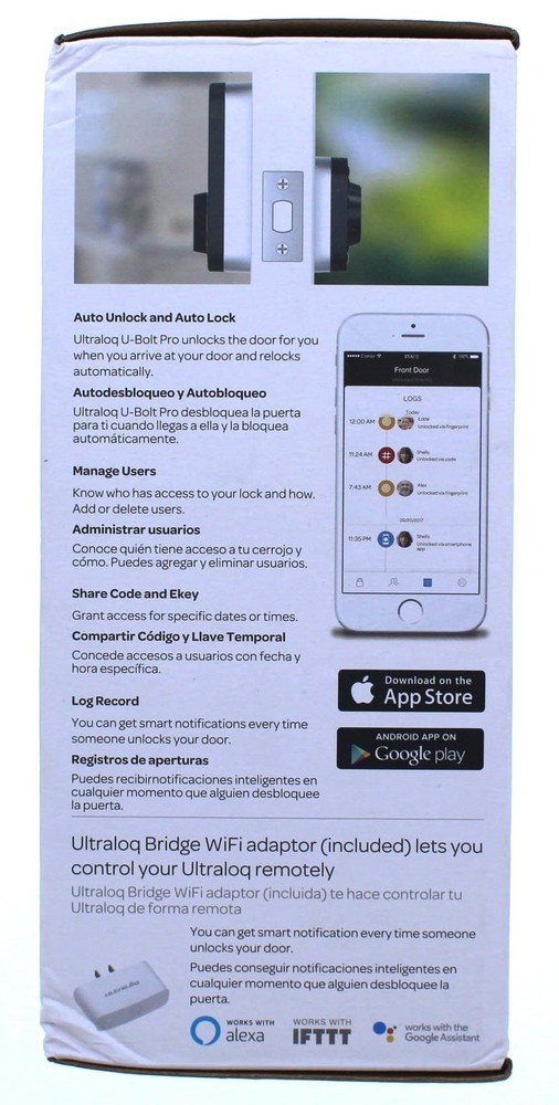 Smart Deadbolt U-Bolt Pro