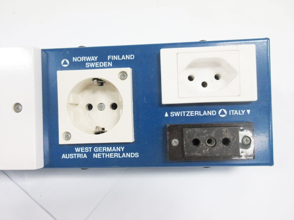 INTERPOWER 85010113 INTERNATIONAL SOCKET STRIP-RACK MOUNT - 7 SOCKET