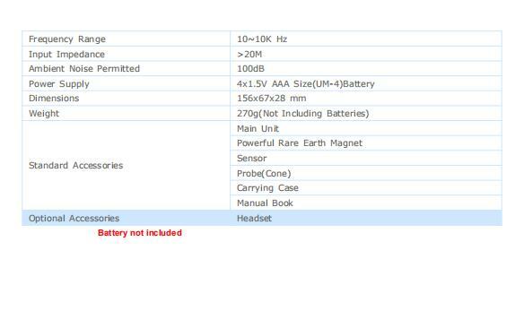 LANDTEK MS-120 New Mechanic Stethoscope ✦KD