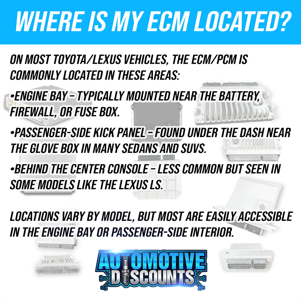 2008 LEXUS LS460 89661-50A10 PCM ECM PCM Plug & Play Programmed