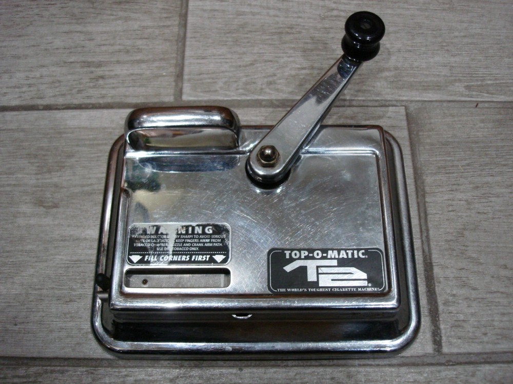 Top-O-Matic T2 Cigarette Rolling Machine EUC