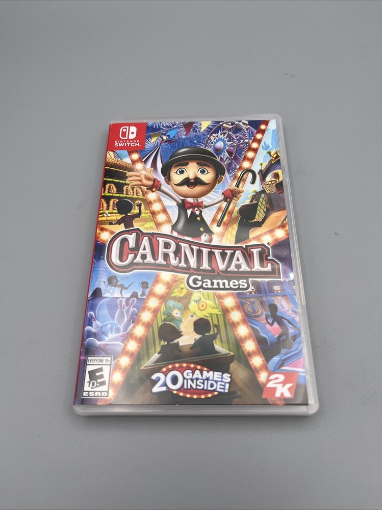 Carnival Games - Nintendo Switch (CASE ONLY/NO GAME)