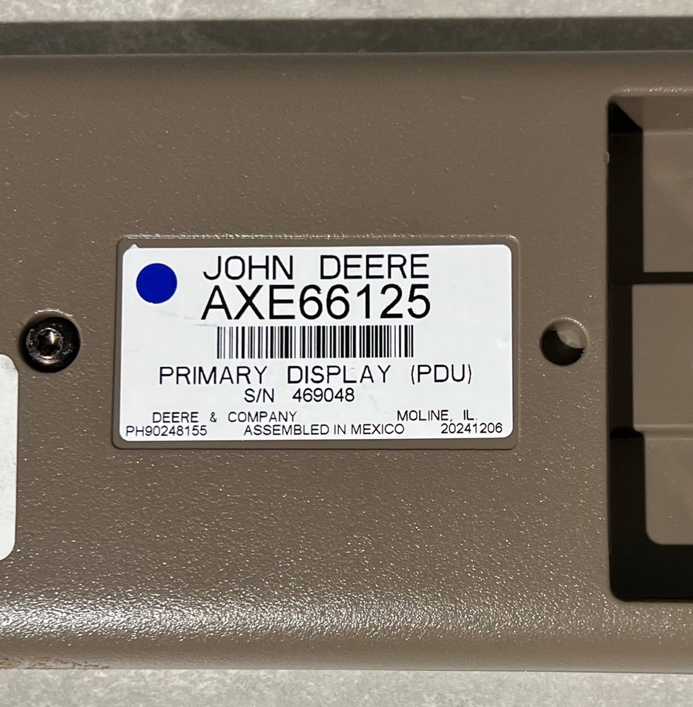 John Deere Module, Display AXE66125