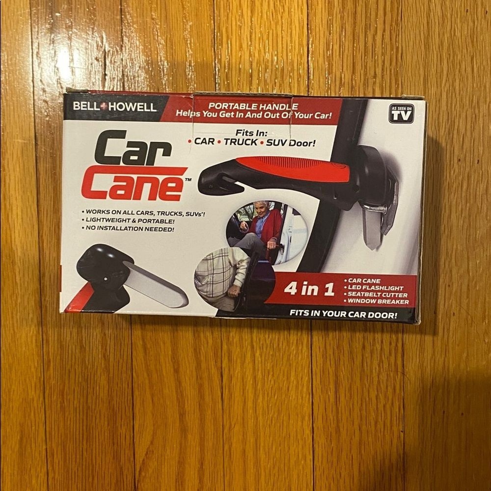 NEW OPEN BOX CAR CANE Bell Howell