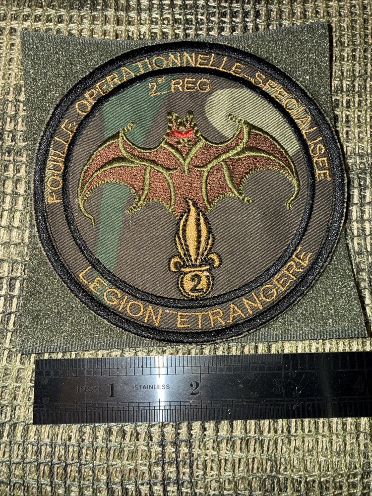 French Foreign Legion  2 Reg Patch Commando Group Patch -engineers