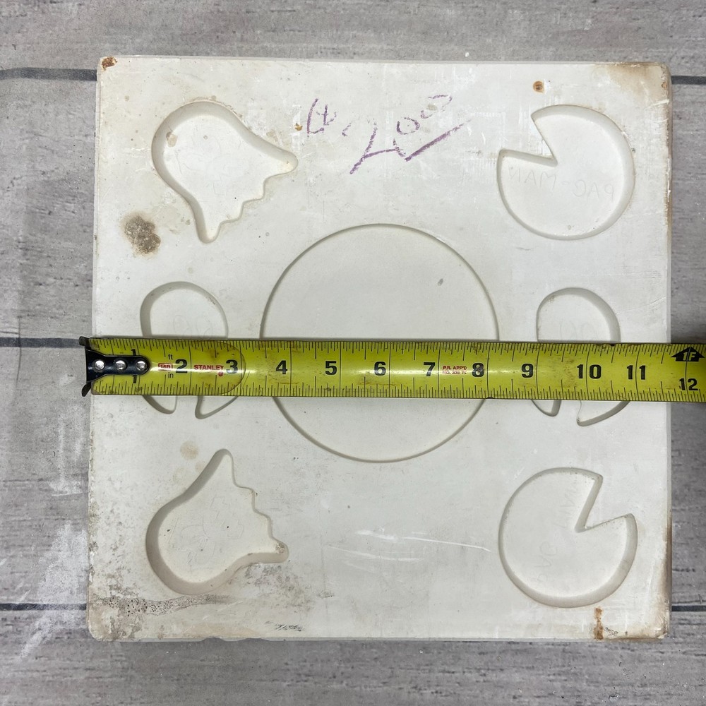 Unbranded Ceramic Casting Mold Pacman Open Pour