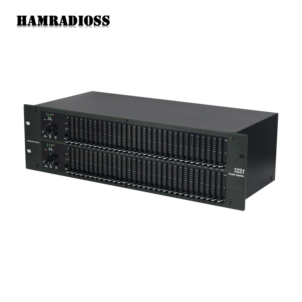 DBX 1231 Professional Audio Equalizer Dual 31 Band IC Chip Control Solid Core