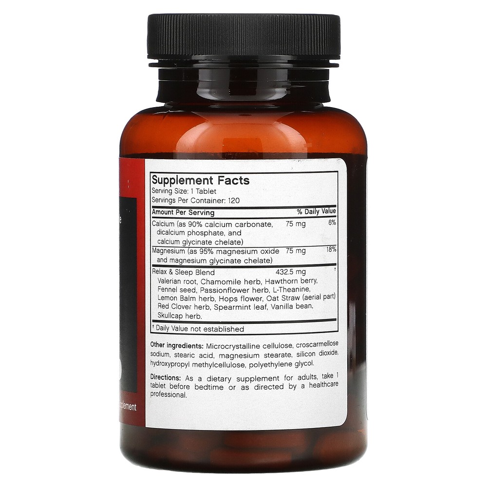 Relax & Sleep, 120 Vegetarian Tablets