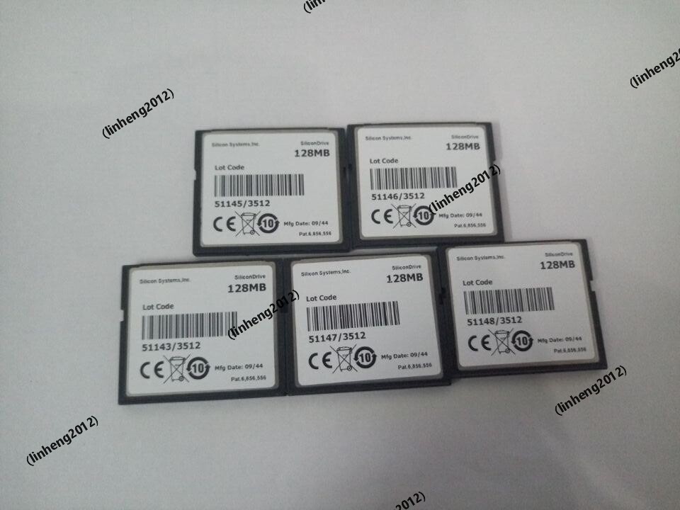5PCS SILICONDrive 128MB CF CARD Compactflash 128MB CF CARD