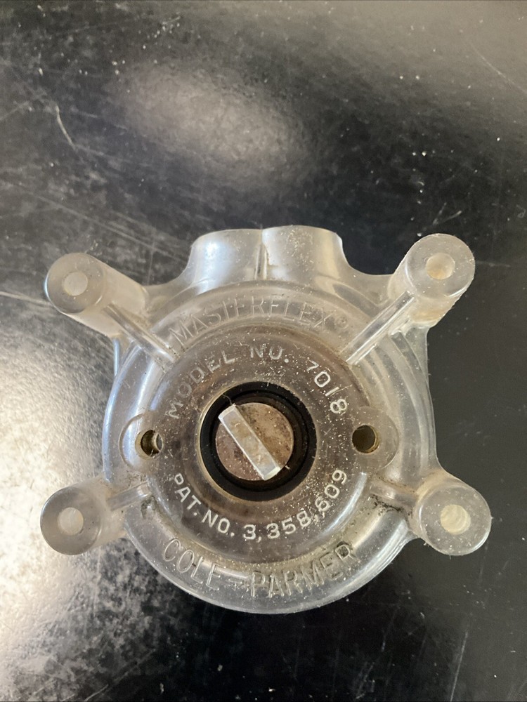 Cole Parmer Masterflex Console Drive Pump Head Model 7018