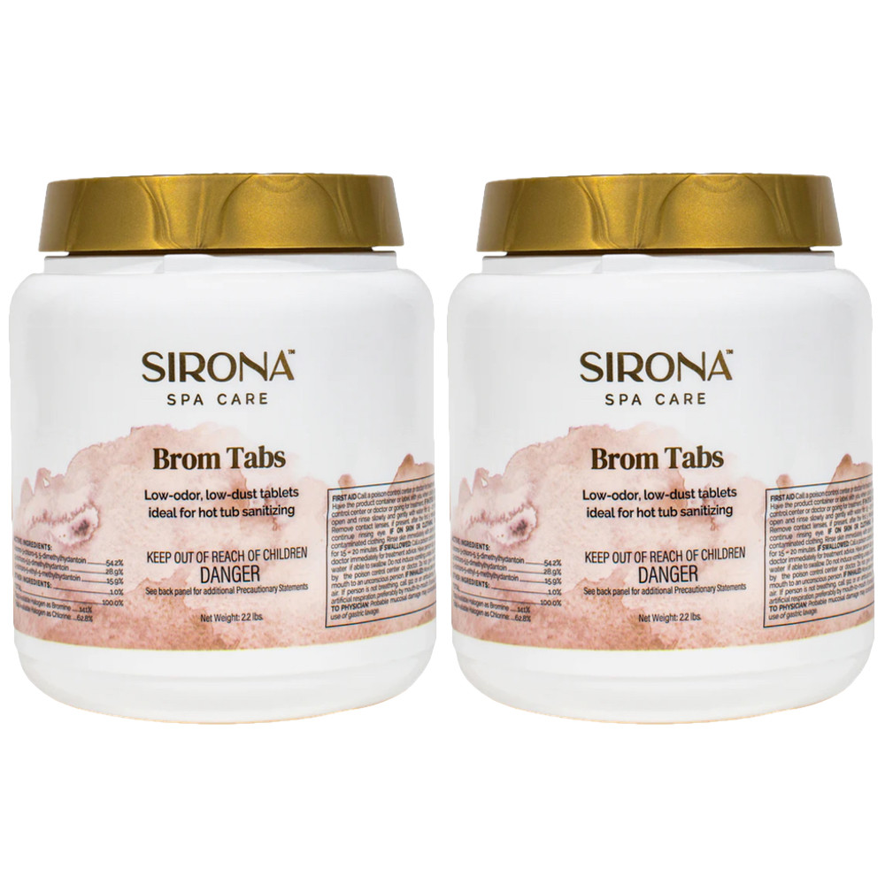 Sirona Spa Care Brom Tabs 2.2 Lbs - 2 Pack