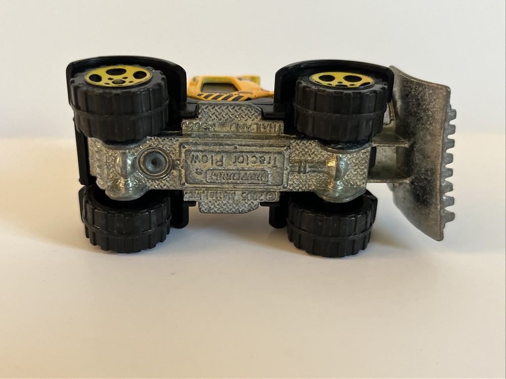 2005 MATCHBOX YELLOW ICE PLOW #5
