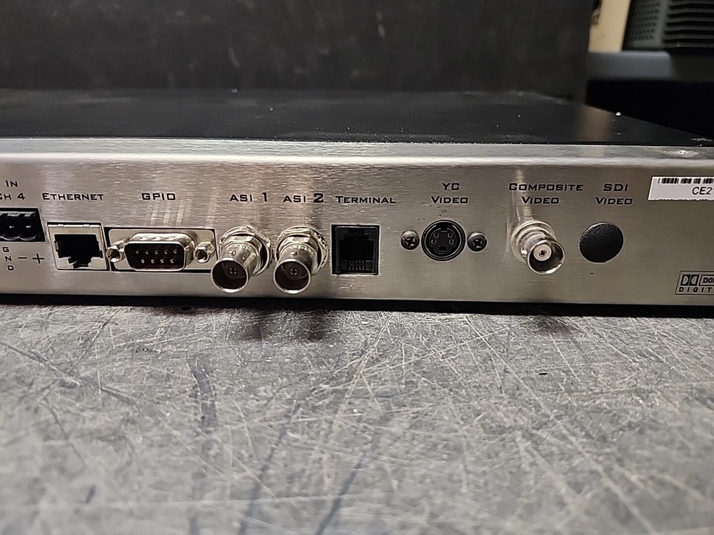 Adtec Edje RM-2100, MPEG2 DTV Real-Time Encoder