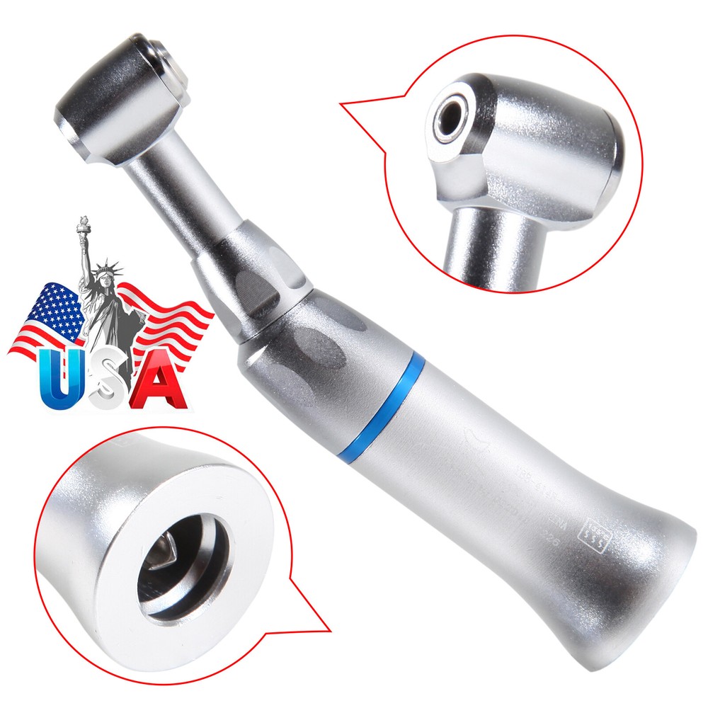 NSK Style Dental Slow Low Speed Handpiece Contra Angle Push Button/Latch E-type