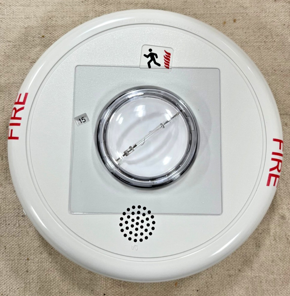EST GCF-HDVM Multi-CD Horn/Strobe 24VDC White