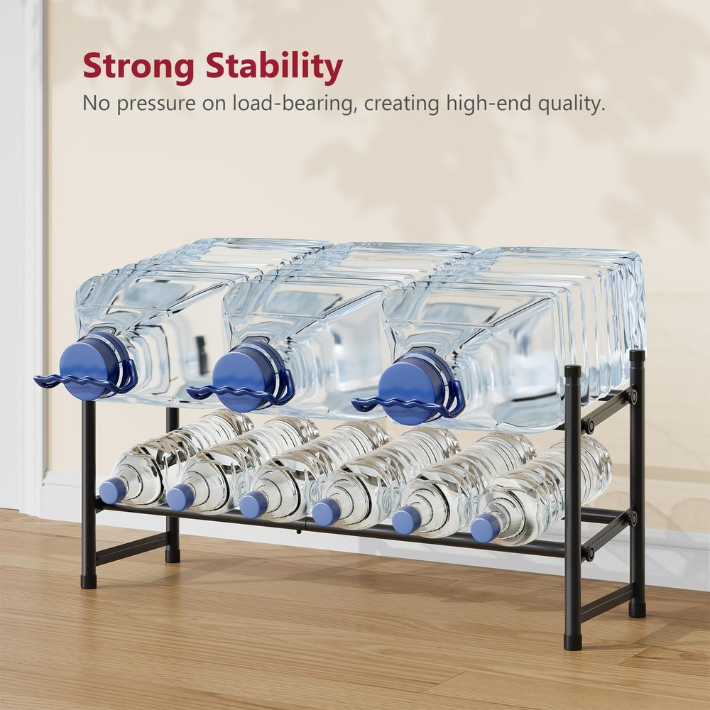 Expandable Shoe Rack for Closet 2 Tier, 28“-41“ Adjustable & Stackable Shoe S...
