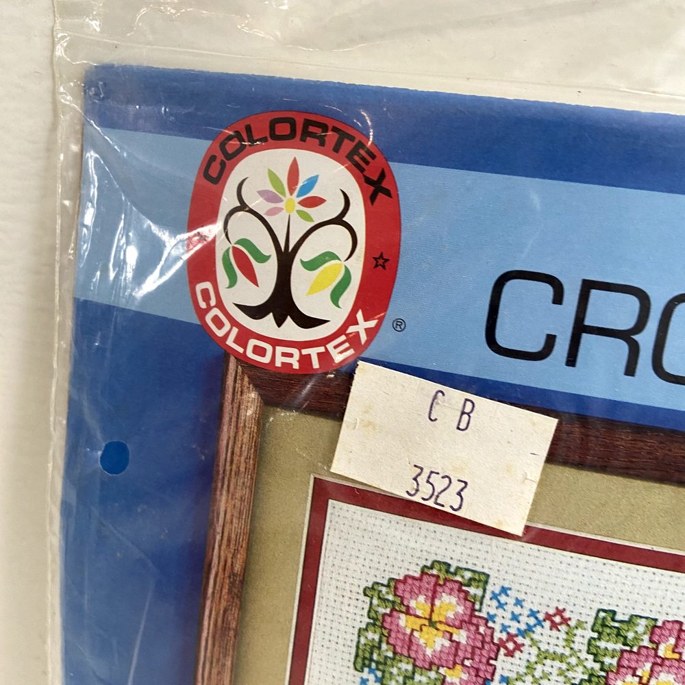 Life Is Fragile Handle With Prayer Counted Cross Stitch Complete Kit Colortex