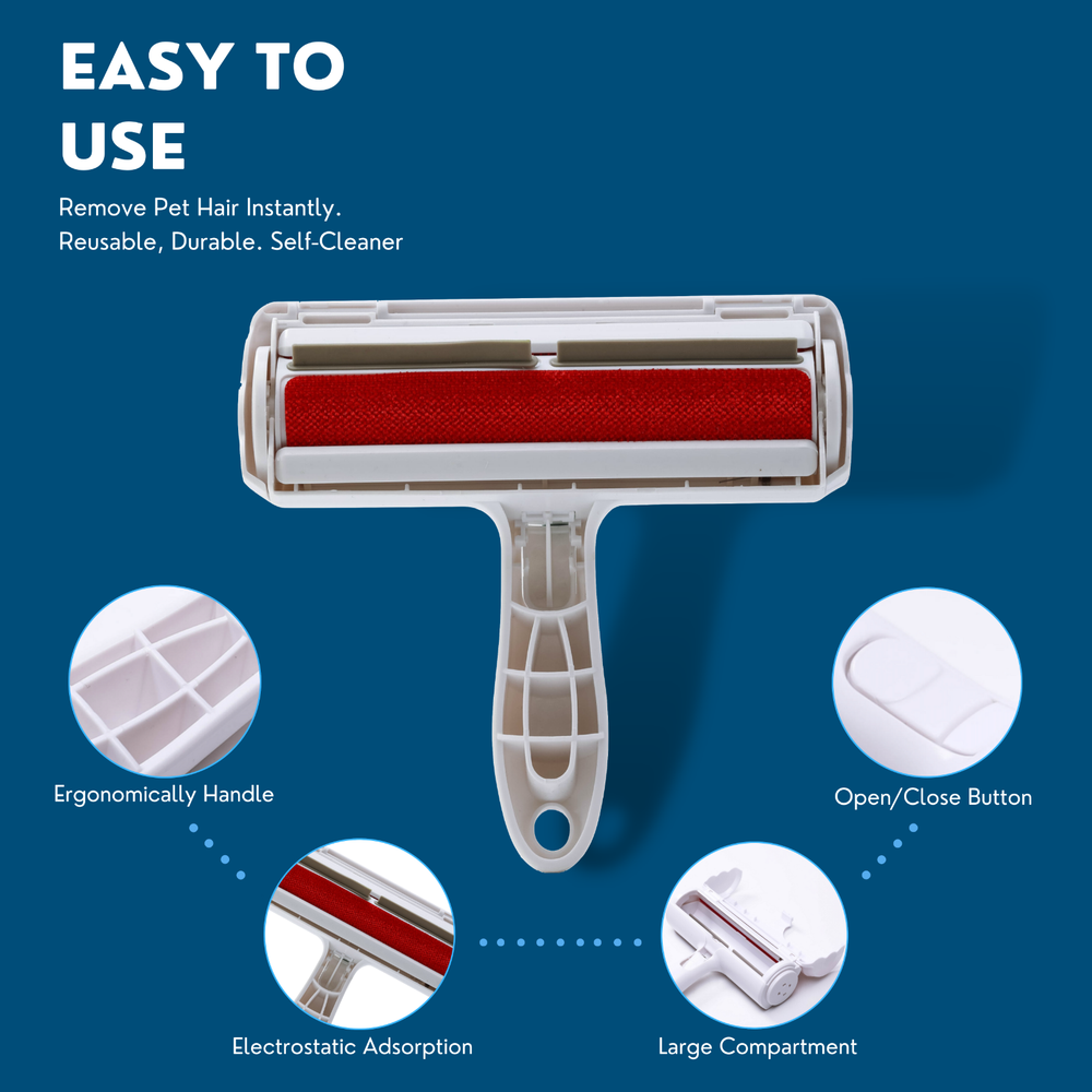 Roll Out Pet Roller~ Roller Washable Pet Hair Remover