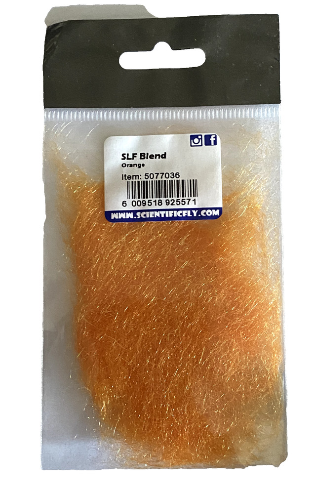 Grip SLF Blend Dubbing - Orange 1gram