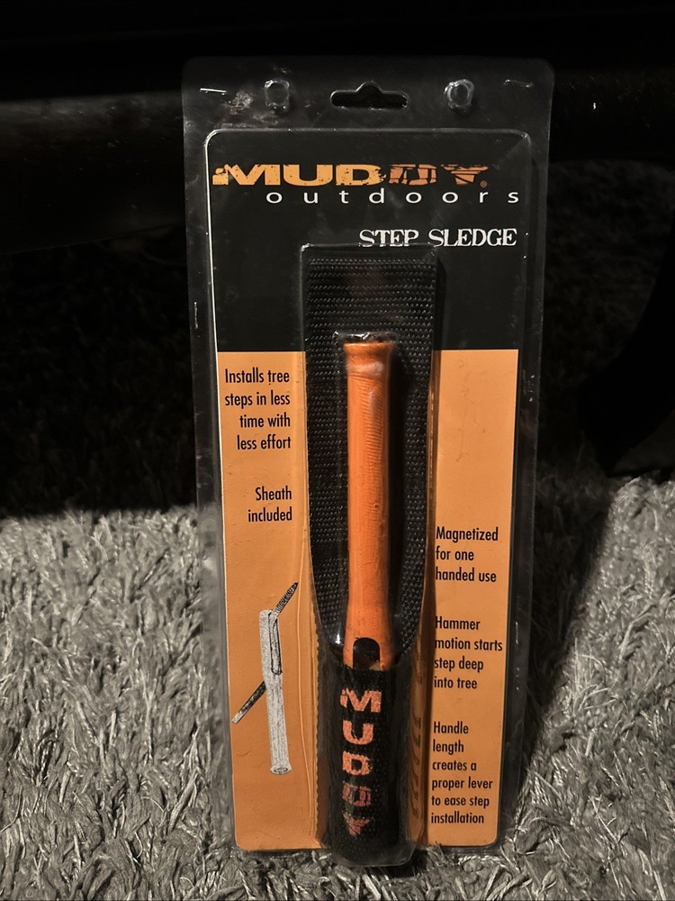 New Muddy Outdoors Tree Step Sledge Treestand Step Installation Tool MIT-TS01