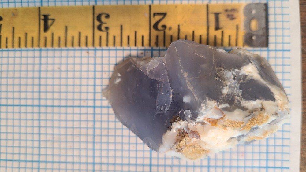 Blue Chaldedony Rough