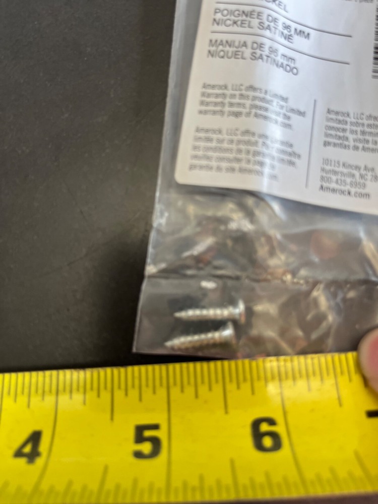 Amerock 96mm Pull Satin Nickel (12 pack) BP36574G10