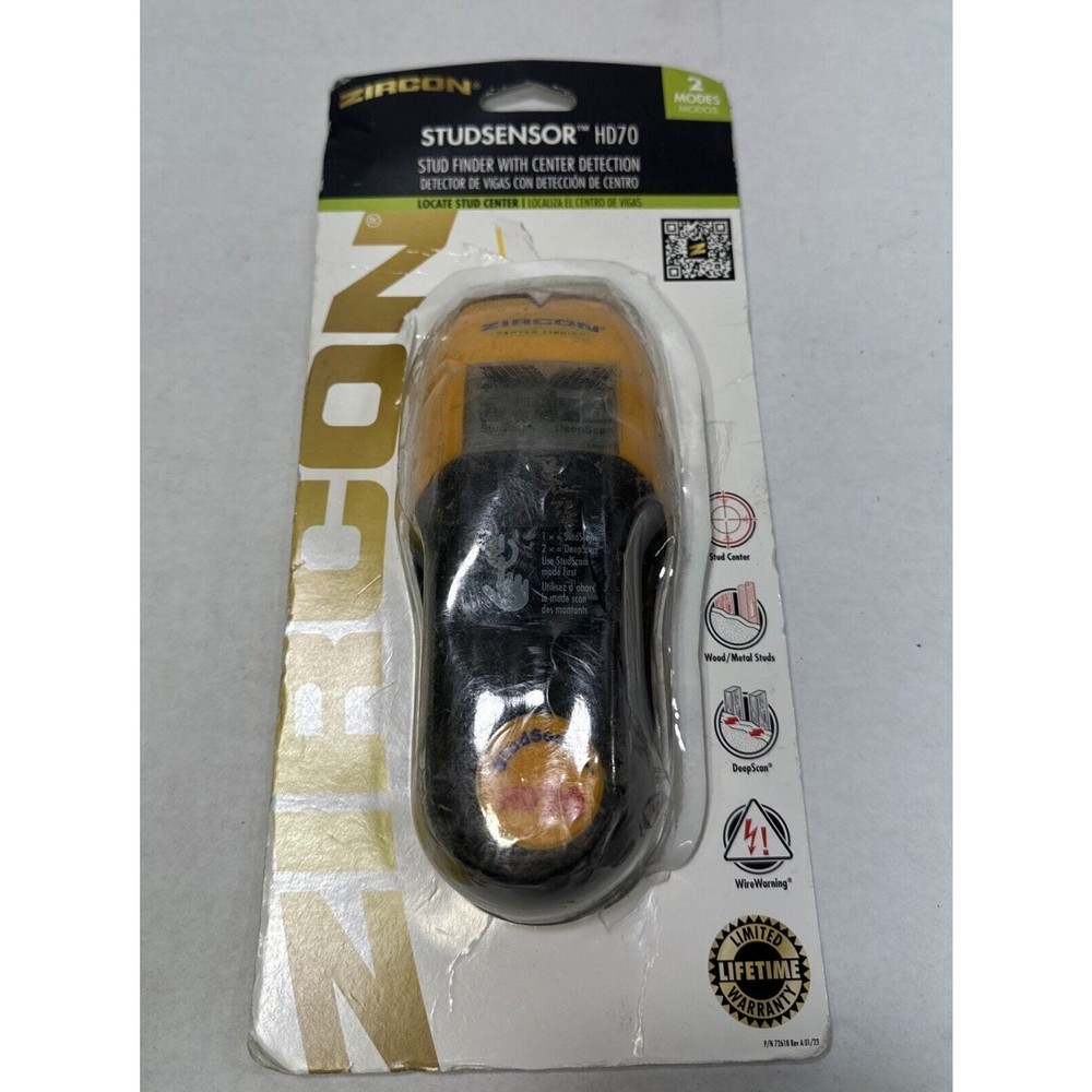 Zircon Stud Sensor Finder HD70