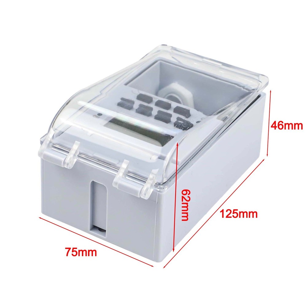 220V Waterproof Intelligent Timer KG316TF Automatic Programmable Switch