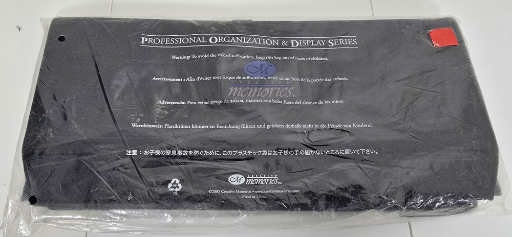 Creative Memories Professional Organization Sticker Display Container