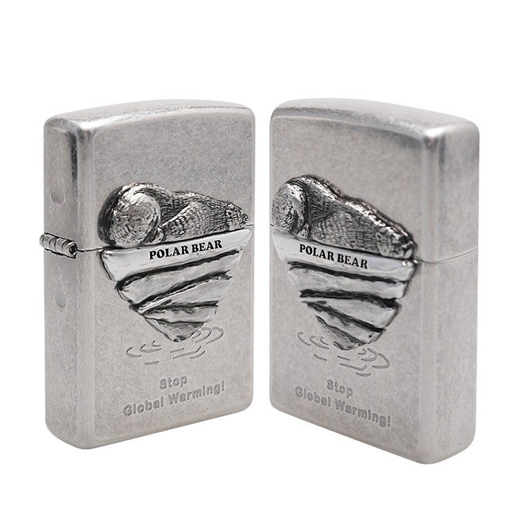 Zippo Save The Earth Polar Bear Lighter