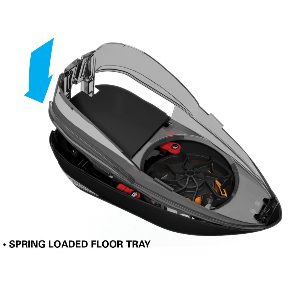 Dye R2 Loader / Hopper - Black / Black - Paintball