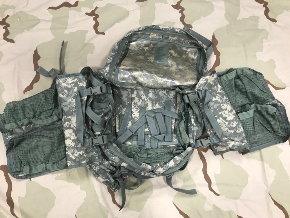 LARGE MOLLE II ACU Modular Medic Bag Backpack w. Inserts NSN 8465-01-524-7635